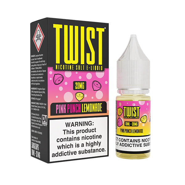 Twist Nic Salt 10ml - Pink Punch Lemonade