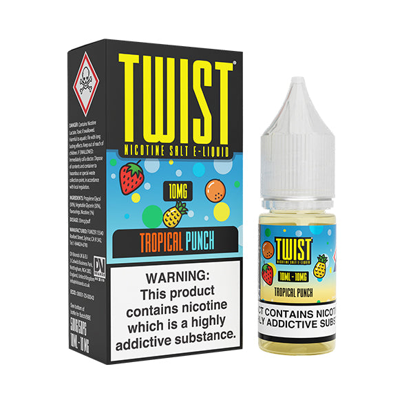 Twist Nic Salt 10ml - Tropical Punch
